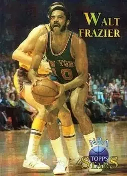 1996-97 Topps Stars #17 Finest Atomic Refractors Walt Frazier