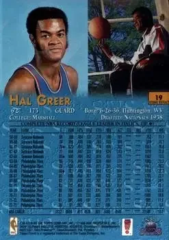 Back of Hal Greer