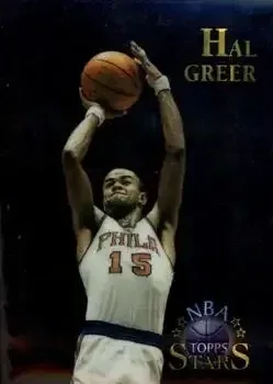 1996-97 Topps Stars #19 Finest Atomic Refractors Hal Greer