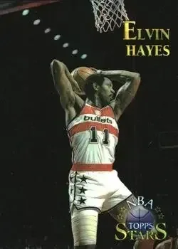 1996-97 Topps Stars #21 Finest Atomic Refractors Elvin Hayes