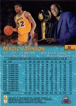 Back of Magic Johnson