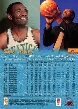 Back of Sam Jones