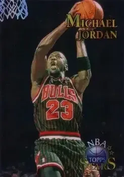 1996-97 Topps Stars #24 Finest Atomic Refractors Michael Jordan