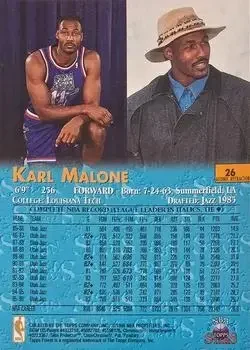 Back of Karl Malone