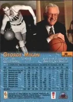 Back of George Mikan