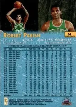 Back of Robert Parish