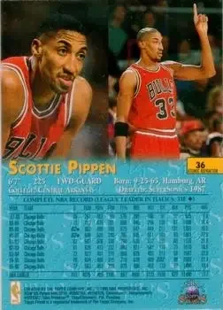 Back of Scottie Pippen
