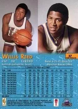 Back of Willis Reed