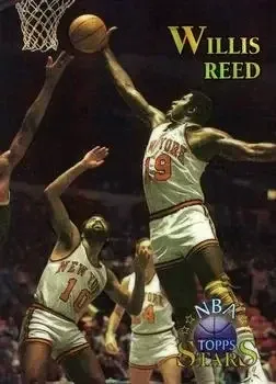 1996-97 Topps Stars #37 Finest Atomic Refractors Willis Reed
