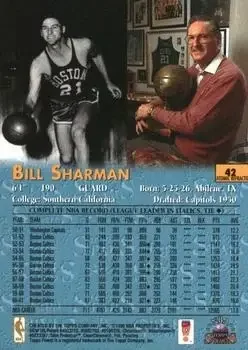 Back of Bill Sharman