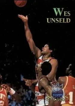 1996-97 Topps Stars #46 Finest Atomic Refractors Wes Unseld