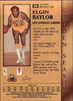 Back of Elgin Baylor