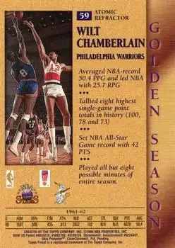 Back of Wilt Chamberlain