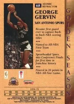 Back of George Gervin