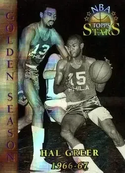 1996-97 Topps Stars #69 Finest Atomic Refractors Hal Greer
