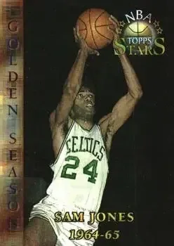1996-97 Topps Stars #73 Finest Atomic Refractors Sam Jones