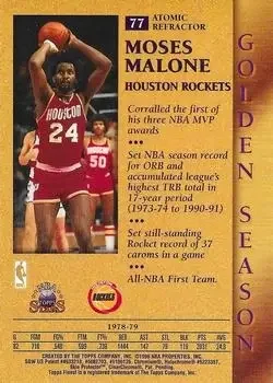 Back of Moses Malone