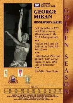 Back of George Mikan