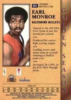 Back of Earl Monroe