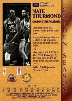 Back of Nate Thurmond