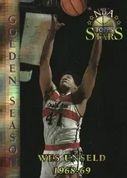 1996-97 Topps Stars #96 Finest Atomic Refractors Wes Unseld