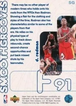 Back of Dennis Rodman