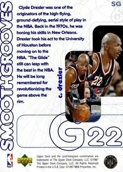 Back of Clyde Drexler