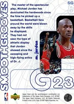 Back of Michael Jordan