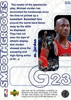 Back of Michael Jordan