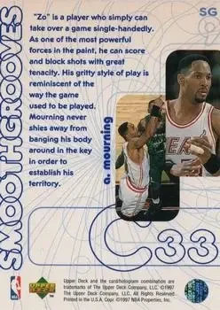 Back of Alonzo Mourning