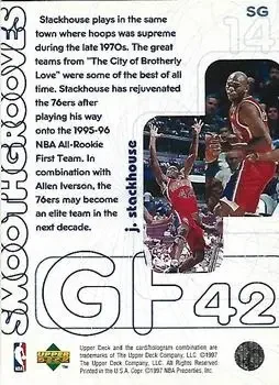 Back of Jerry Stackhouse