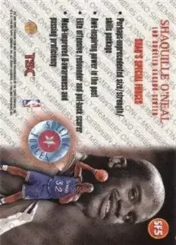 Back of Shaquille O'Neal