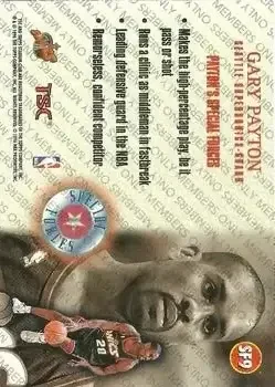 Back of Gary Payton