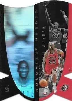 1997 SPx #H1 Holoview Heroes Michael Jordan