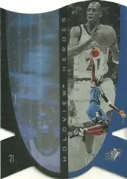 1997 SPx #H5 Holoview Heroes Kevin Garnett