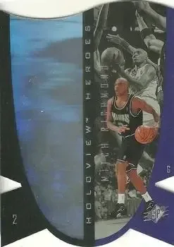 1997 SPx #H6 Holoview Heroes Mitch Richmond