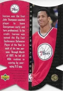 Back of Allen Iverson