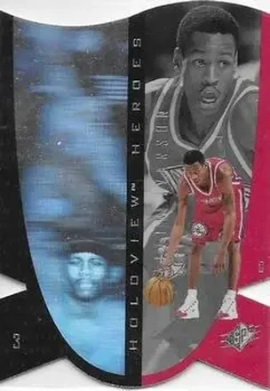 1997 SPx #H7 Holoview Heroes Allen Iverson