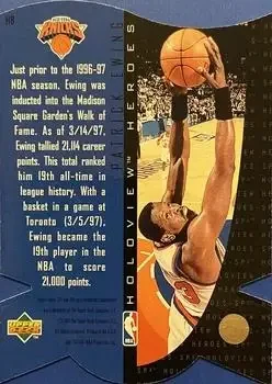 Back of Patrick Ewing