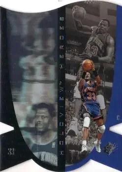 1997 SPx #H8 Holoview Heroes Patrick Ewing