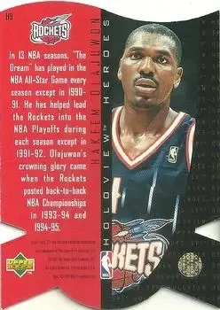 Back of Hakeem Olajuwon