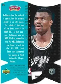 Back of David Robinson