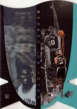 1997 SPx #H10 Holoview Heroes David Robinson