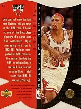 Back of Dennis Rodman