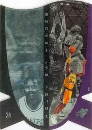1997 SPx #H15 Holoview Heroes Shaquille O'Neal