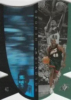 1997 SPx #H18 Holoview Heroes Shawn Kemp