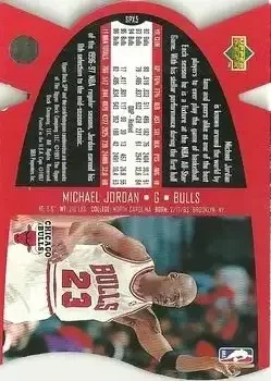 Back of Michael Jordan