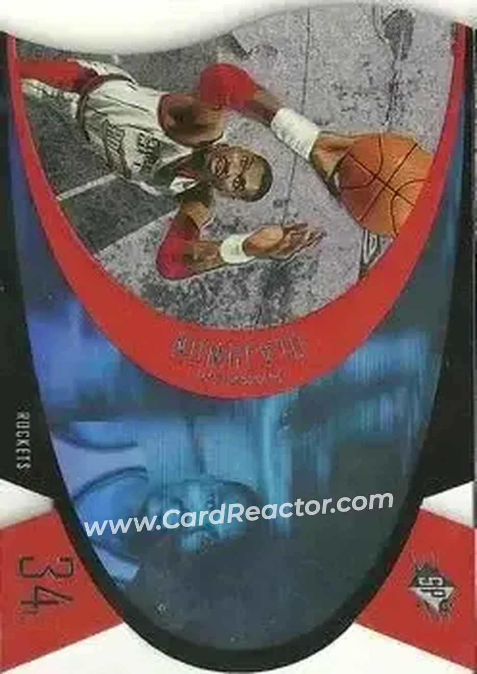 Front of Hakeem Olajuwon