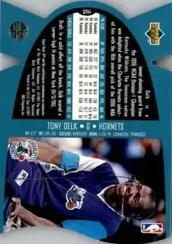 Back of Tony Delk