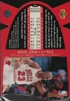 Back of Michael Jordan